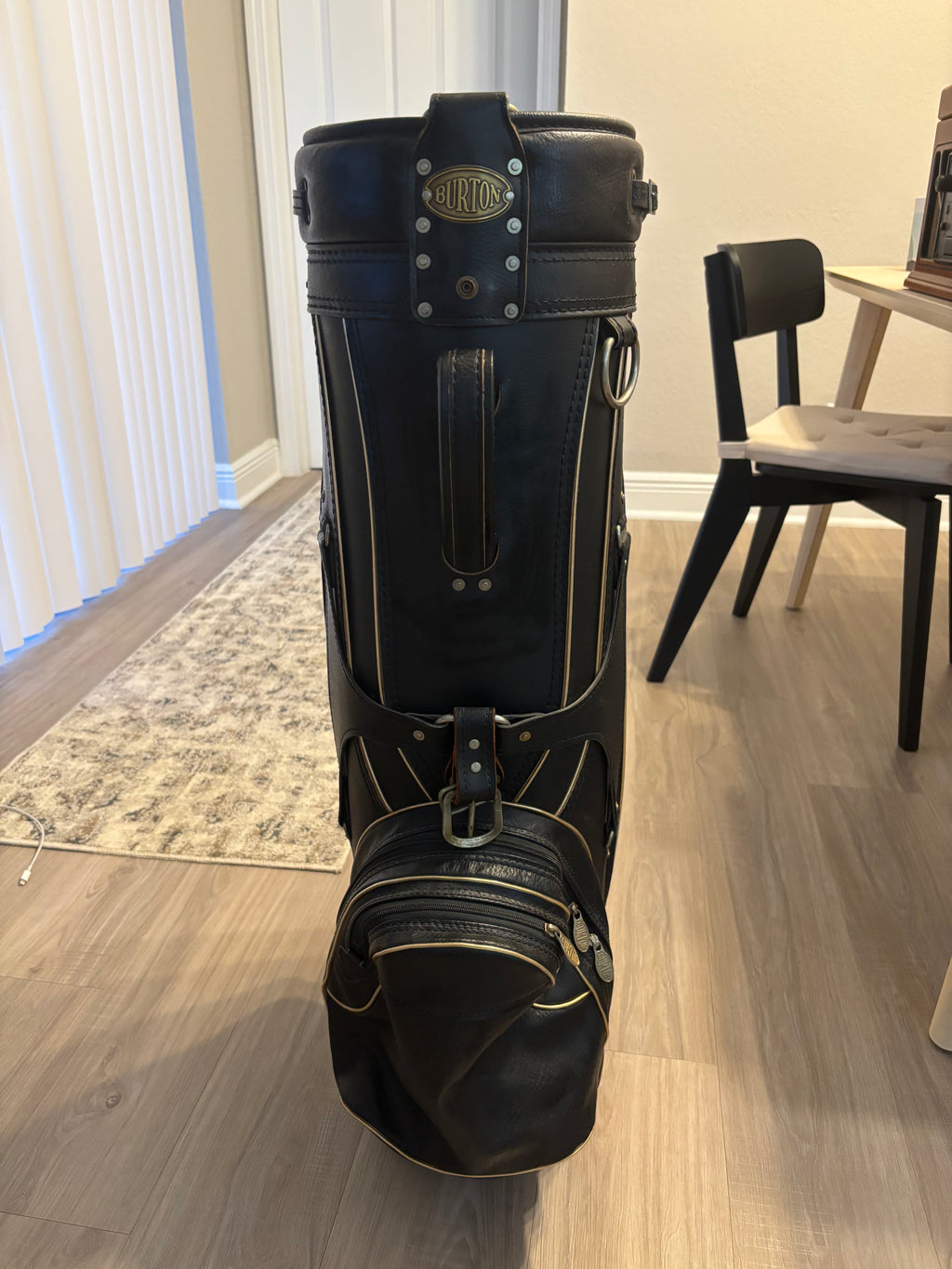 Burton Vintage Leather Golf Bag